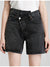 Black Denim Jean Shorts