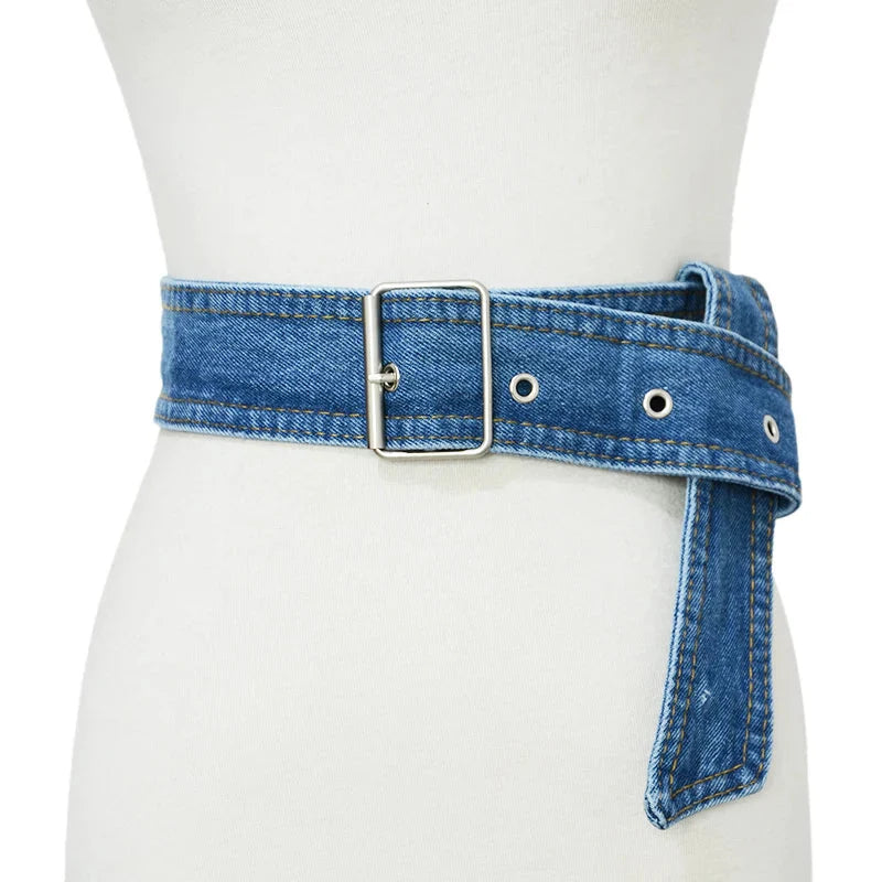 Blue Denim Belt