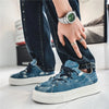 Blue Denim Sneakers