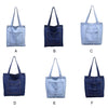 Blue Denim Tote Bag