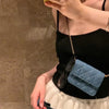 Crossbody Denim Mini Bag