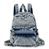 Denim Backpack for School