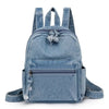 Denim Backpack for School