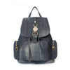 Denim Backpack for Women