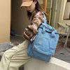 Denim Backpack Y2k