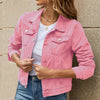 Denim Blazer Jacket Womens