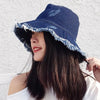 Denim Bucket Hat for Woman