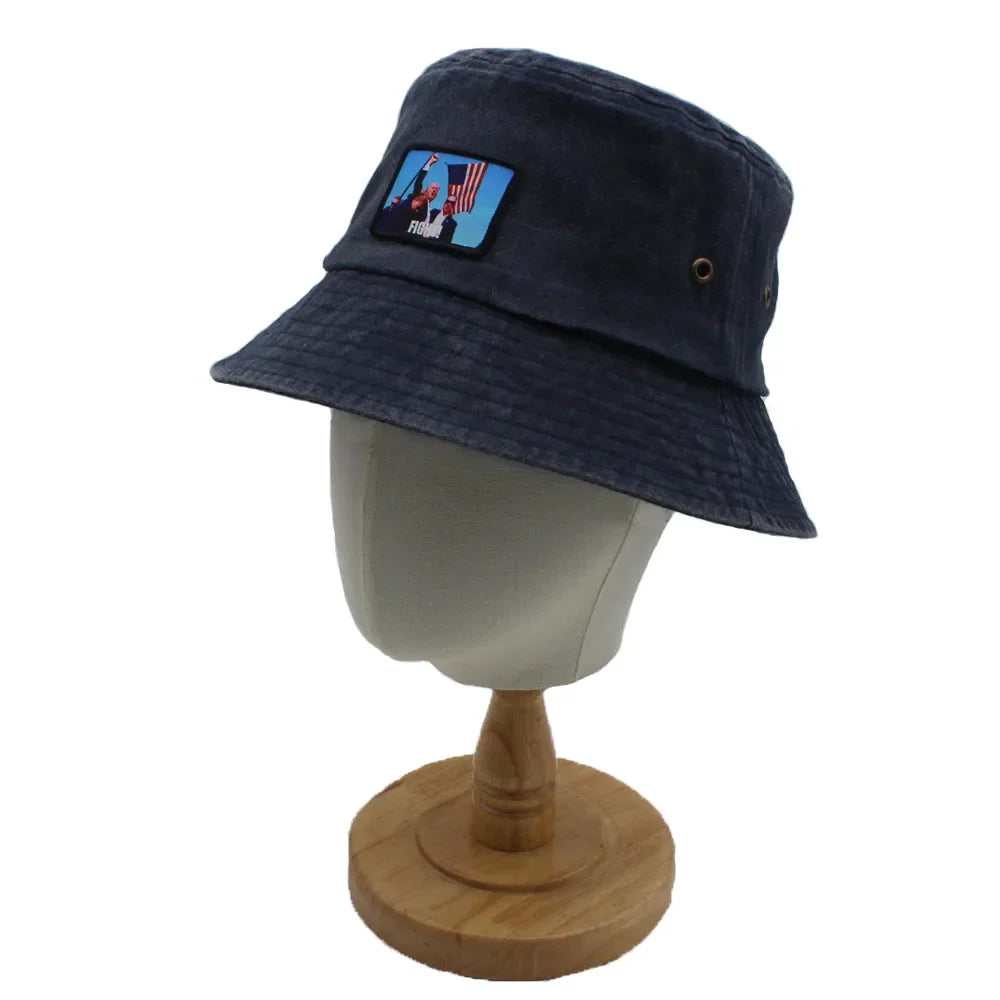 Denim Bucket Hat Men