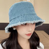 Denim Bucket Hat Womens