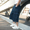 Denim Cargo Shorts for Men