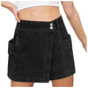 Denim Cargo Skort