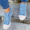 Denim High Top Sneakers