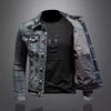 Denim Jacket Grey Mens