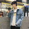 Denim Jacket with Fleece Lining Men