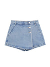 Denim Mini Skort