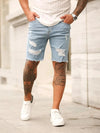 Denim Short Shorts Mens