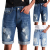 Denim Shorts Ripped Mens