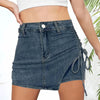 Denim Skort Tie