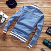 Embroidered Denim Jacket Mens