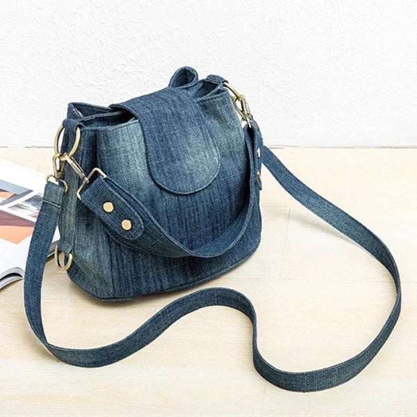 Fashion Denim Crossbody Bag