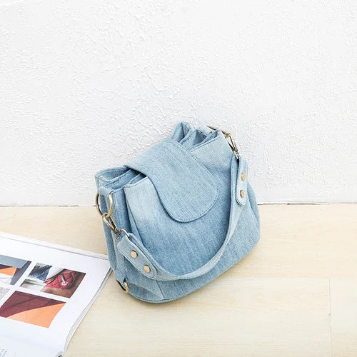 Fashion Denim Crossbody Bag