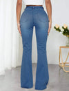 Flared Jeans Rhinestones