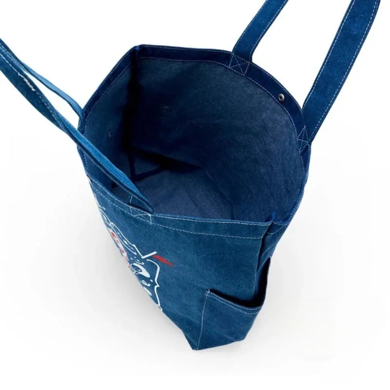 Hello Kitty Denim Tote Bag