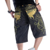 Hip Hop Mens Denim Shorts