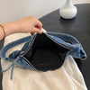 Hobos Denim Crossbody Bag