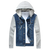 Hooded Denim Jacket Mens