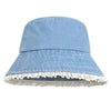 Lace Denim Bucket Hat