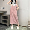 Light Pink Denim Skirt