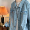 Oversized Denim Jacket Men