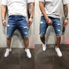 Mens Denim Blue Shorts