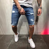 Mens Denim Blue Shorts