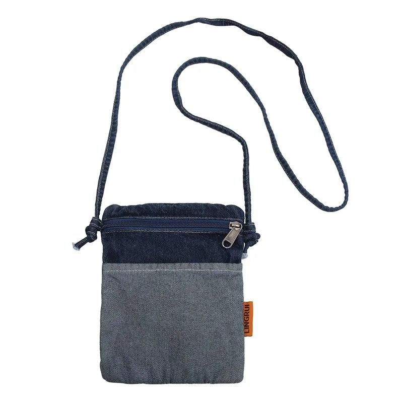 Mini Denim Crossbody Bags