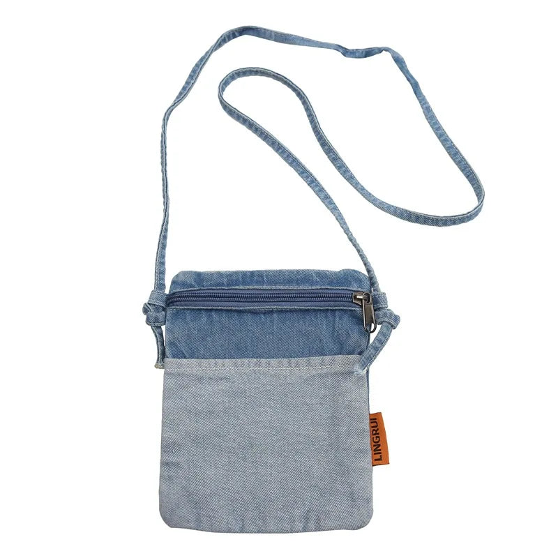 Mini Denim Crossbody Bags