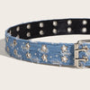 Ripped Denim Belt