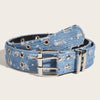 Ripped Denim Belt