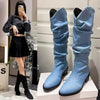 Winter Denim Boots