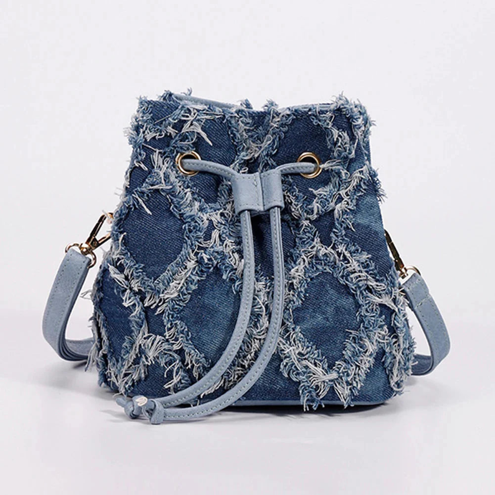 Women's Denim Crossbody Bag