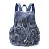 Womens Denim Backpack